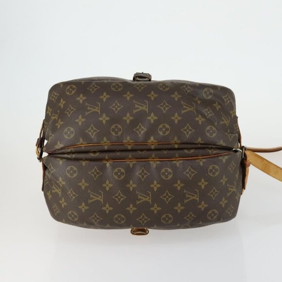 Authentic LOUIS VUITTON Monogram Saumur 35 Shoulder Bag M42254 LV - Picture 12 of 16